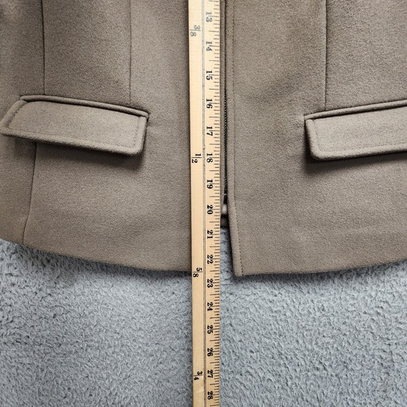 Banana Republic Blazer Womens 6 Brown Mario Bellucci Wool Blend Jacket‎ PLS READ - Picture 11 of 14